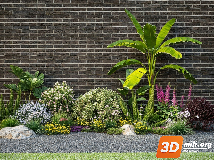 Mini Garden Skp Files 